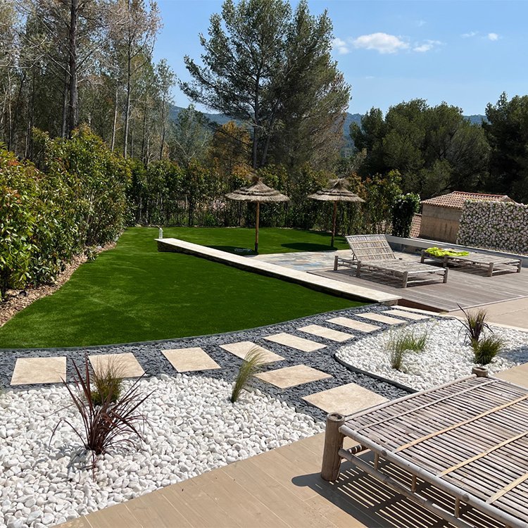 Création paysagère © Le Castor des Pins Création paysagère © Le Castor des Pins