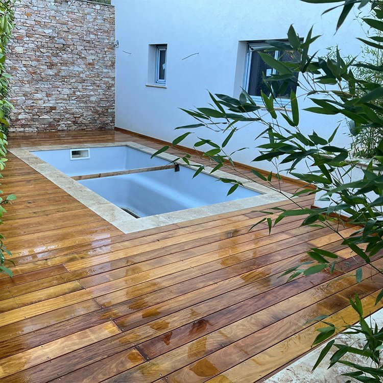 Terrasse en bois © Le Castor des Pins Terrasse en bois © Le Castor des Pins