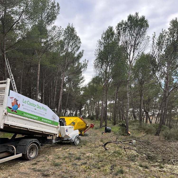 Broyage © Le Castor des Pins Broyage © Le Castor des Pins